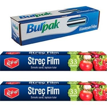 STREÇ FİLM,ALM.FOLYO VE YANMAZ PİŞİRME KAĞITLARI