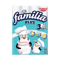 FAMİLİA PLUS RULO HAVLU 16LI