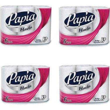 PAPİA RULO HAVLU 6*4 24LÜ