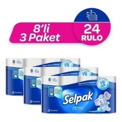 SELPAK KAĞIT HAVLU 8*3 24LÜ KOLİ