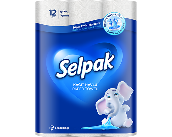 SELPAK KAĞIT HAVLU 12Lİ