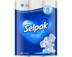 SELPAK KAĞIT HAVLU 12Lİ