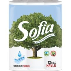 SOFİA KAĞIT HAVLU 12Lİ