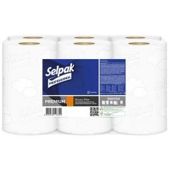 SELPAK PROFESSİONAL PREMİUM HAREKETLİ KAĞIT HAVLU 25 CM-175 MT