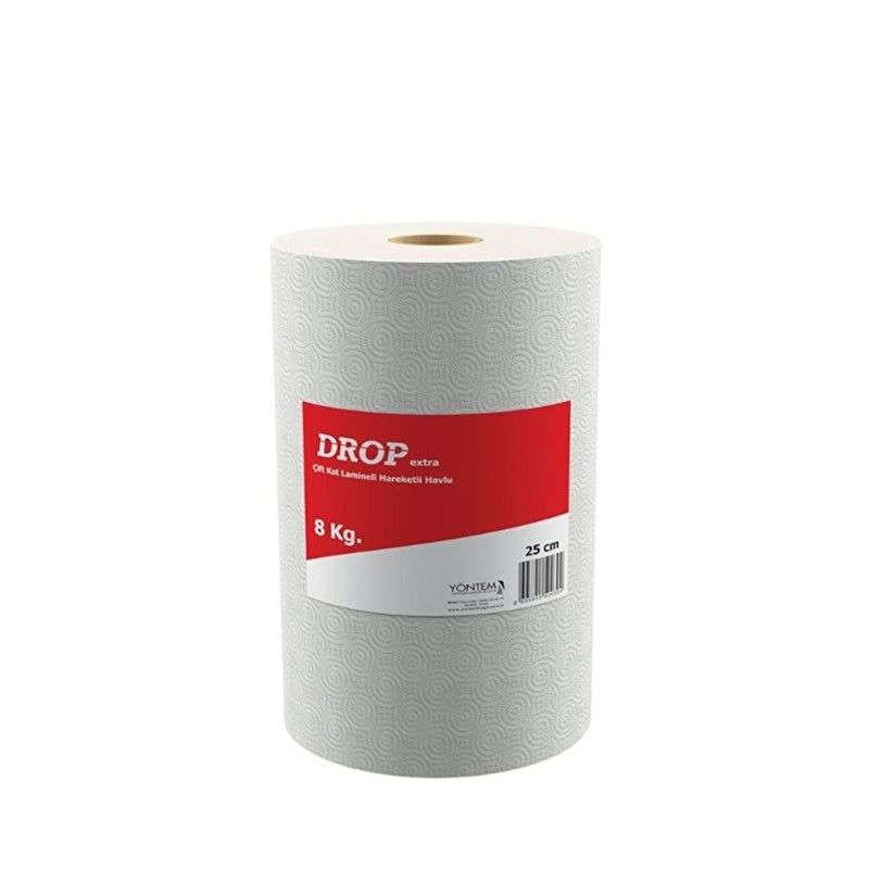 DROP TEKNO HAREKETLİ KAĞIT HAVLU 25 CM-115 MT-8 KG