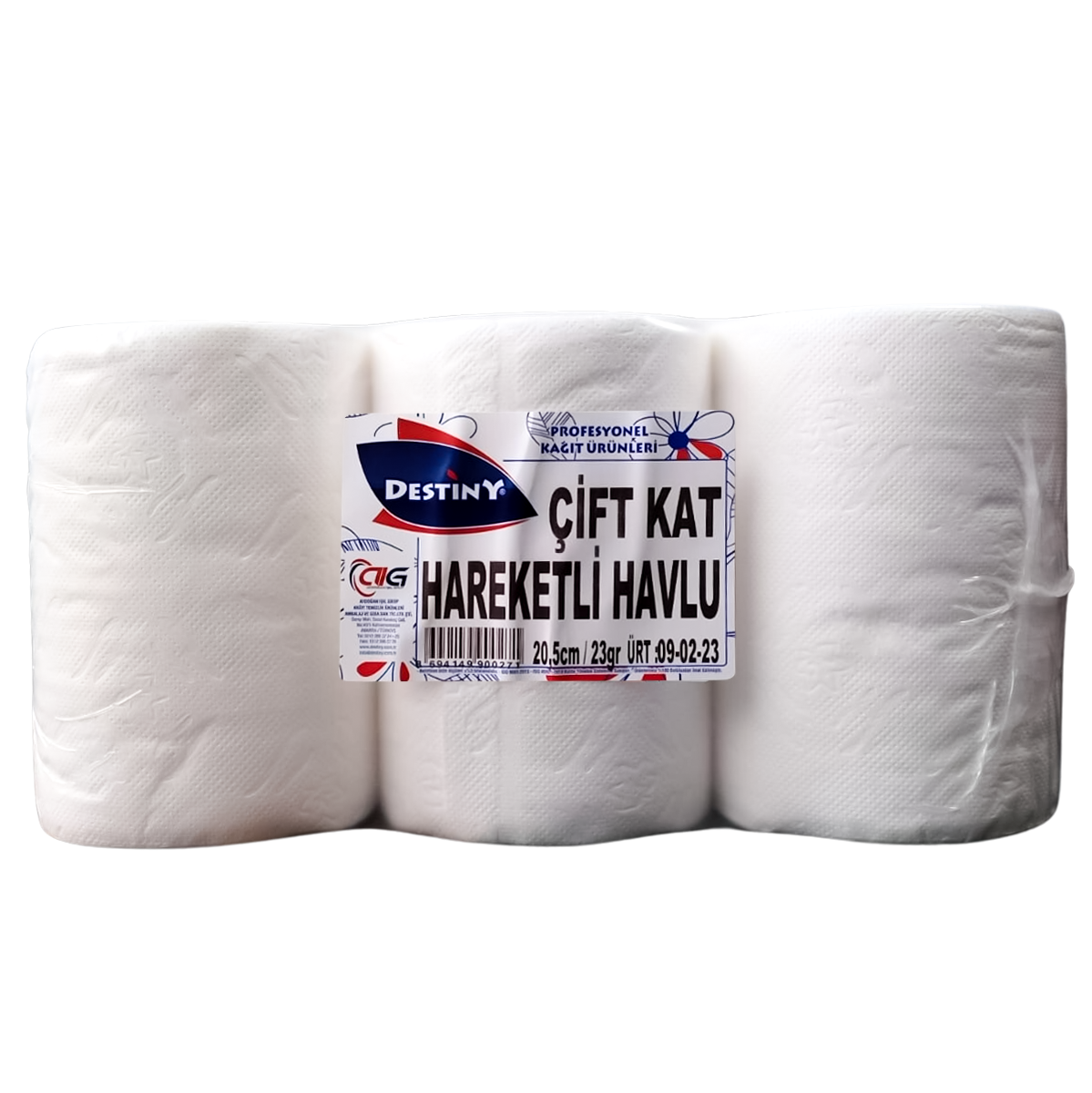 DESTİNY HAREKETLİ KAĞIT HAVLU 21 CM-70 MT-4 KG