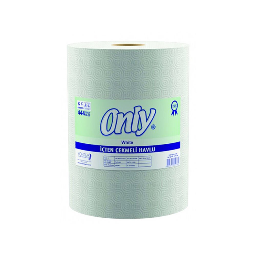 ONLY WHİTE İÇTEN ÇEKME KAĞIT HAVLU 87 MT-4,5 KG