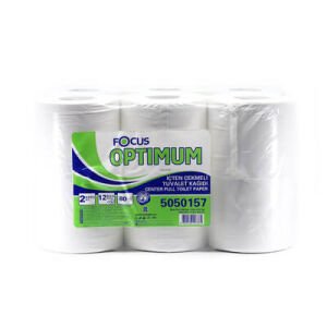 FOCUS OPTİMUM İÇTEN ÇEKME WC KAĞIDI KÜÇÜK 4 KG-12Lİ KOLİ