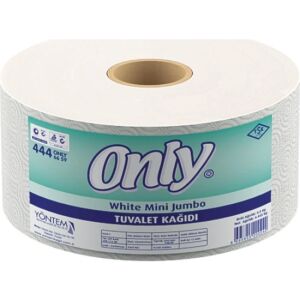 ONLY WHİTE JUMBO WC KAĞIDI 4,5 KG-12Lİ KOLİ