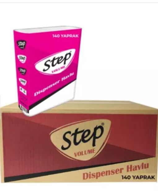 STEP VOLUME Z KATLAMA DİSPENSER KAĞIT HAVLU 140 YPR