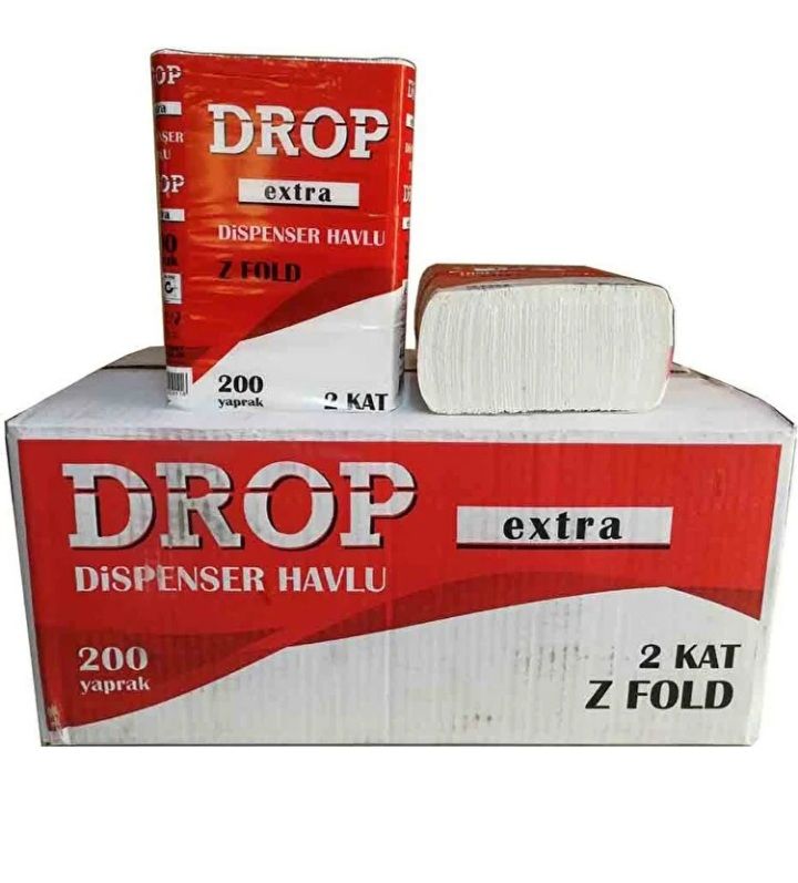 DROP Z KATLAMA DİSPENSER KAĞIT HAVLU 200 YPR
