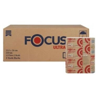 FOCUS ULTRA Z KATLAMA DİSPENSER KAĞIT HAVLU 200 YPR