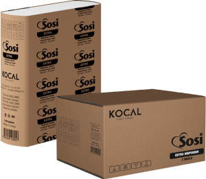 SOSİ EXTRA Z KATLAMA DİSPENSER KAĞIT HAVLU 200 YPR
