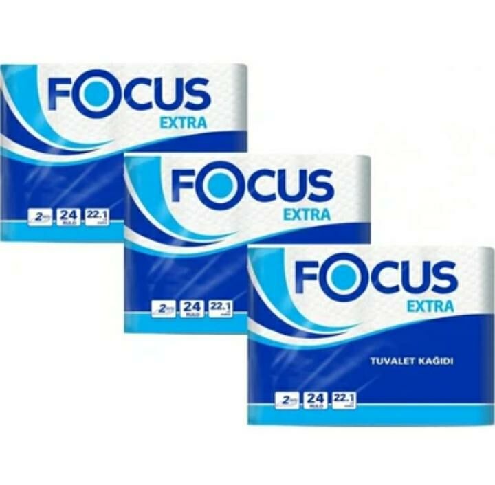 FOCUS EXTRA TUVALET KAĞIDI 24*3 72Lİ