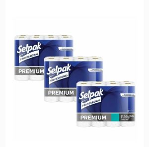 SELPAK PROFESSİONAL PREMİUM TUVALET KAĞIDI 3*24 72Lİ