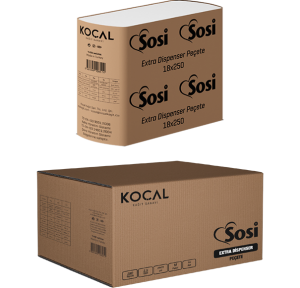 SOSİ EXTRA DİSPENSER PEÇETE 250*18Lİ