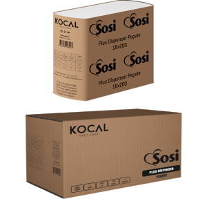 SOSİ PLUS DİSPENSER PEÇETE 200*18Lİ
