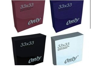 ONLY GARSON KATLAMA PEÇETE ÇİFT KAT 100LÜK RENKLİ 40*40