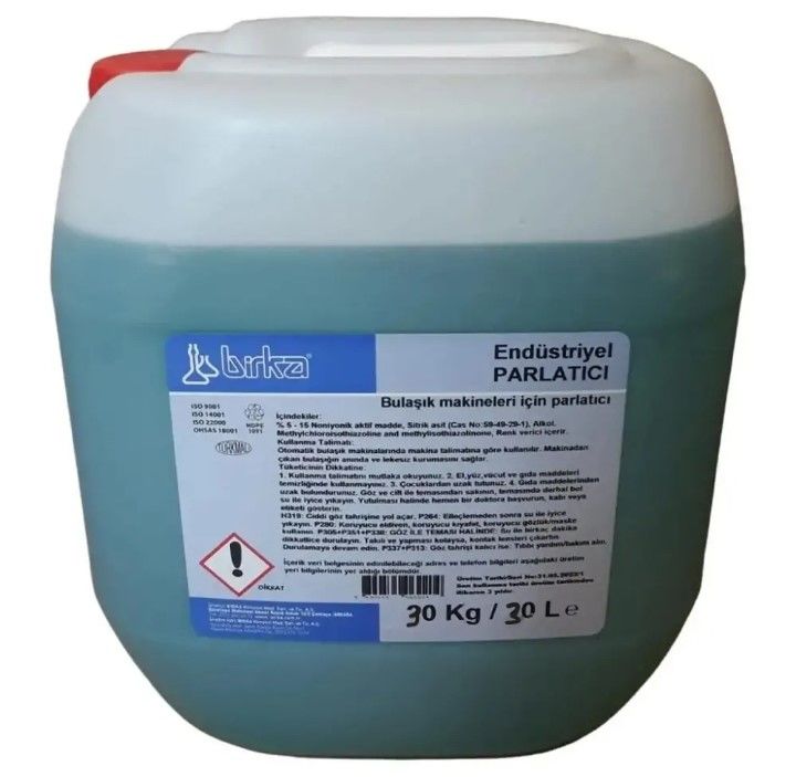 BİRKA BULAŞIK MAKİNESİ PARLATICISI 30 KG