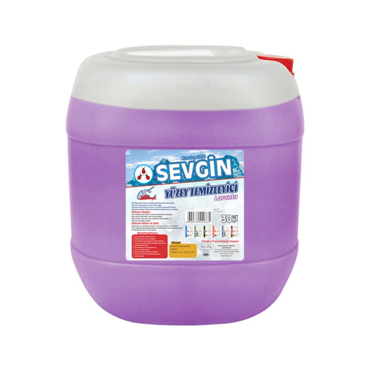SEVGİN YÜZEY TEMİZLEYİCİ 30 KG